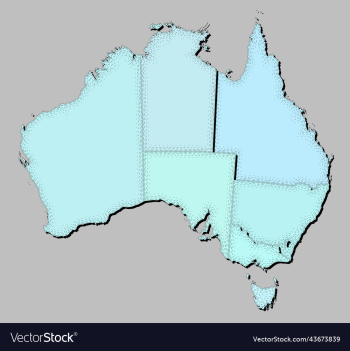 map of australia map of australia