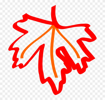 Maple Leaf Clipart Orange - Maple Leaf Outline Maple Leaf Clipart Orange - Maple Leaf Outline
