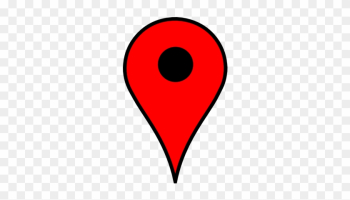 Maps Clipart Map Pin - Google Maps Pin Transparent