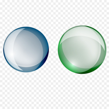 Marble Ball Glass Transparency and translucency - Transparent glass ball material 