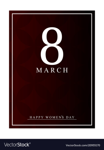 March 8 international women day paper cutout vector image March 8 international women day paper cutout vector image