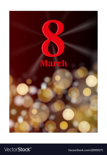 March 8 international women day paper cutout vector image March 8 international women day paper cutout vector image