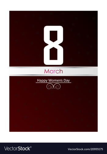 March 8 international women day paper cutout vector image March 8 international women day paper cutout vector image