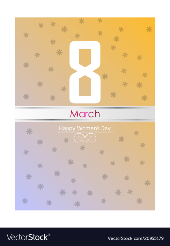 March 8 international women day paper cutout vector image March 8 international women day paper cutout vector image