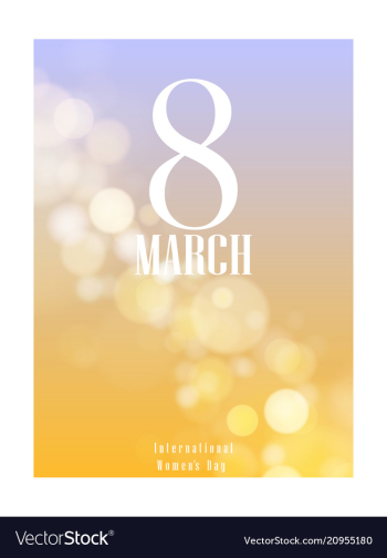 March 8 international women day paper cutout vector image March 8 international women day paper cutout vector image
