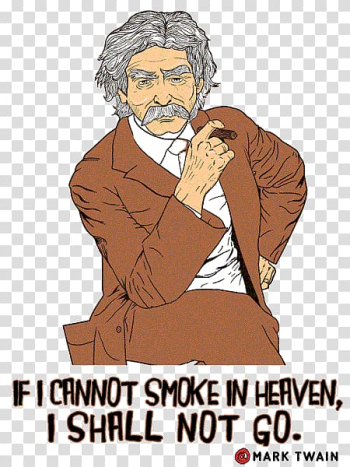 Mark Twain Cigar Dossier Tobacco Davidoff, smoke bar posters transparent background PNG clipart