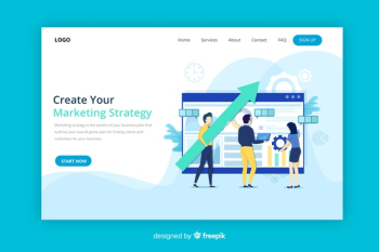 Marketing strategy landing page Marketing strategy landing page