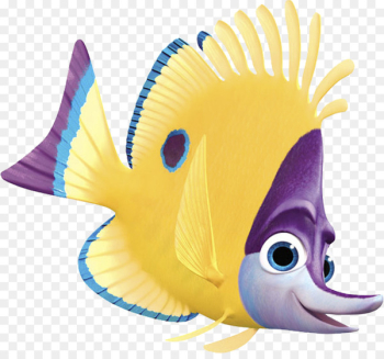 Marlin Tad Mr. Ray Gurgle Yellow longnose butterflyfish - nemo 