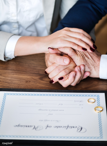 Married elderly couple with marriage certific.. | Free stock photo - 380155 Married elderly couple with marriage certific.. | Free stock photo - 380155