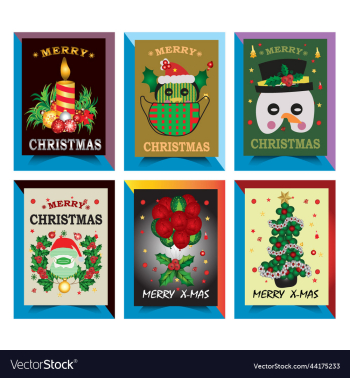 marry christmas greeting card design template marry christmas greeting card design template