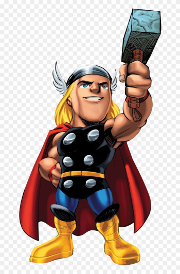 Marvel Super Hero Squad Thor Png