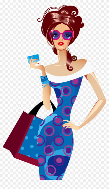 Mary Cassatt Shopping Woman Illustration - Beautiful Girl Illustration Mary Cassatt Shopping Woman Illustration - Beautiful Girl Illustration