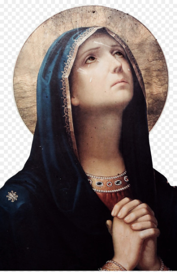 Mary Our Lady of Sorrows Rosary Prayer Chaplet - virgin mary printing 
