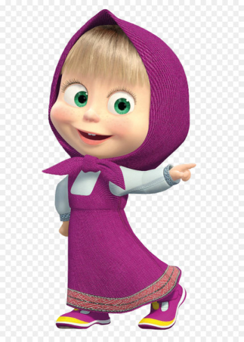 Masha and the Bear Clip art - Masha Transparent PNG Clip Art Image 