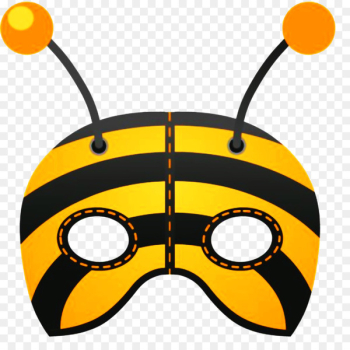 Mask Bee Costume Mardi Gras Halloween - bee Mask Bee Costume Mardi Gras Halloween - bee