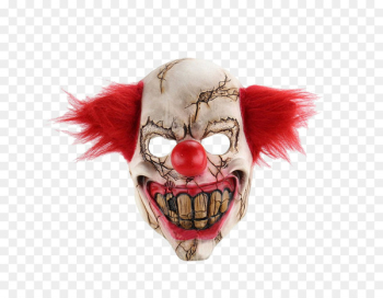 Mask Evil clown Halloween costume - mask Mask Evil clown Halloween costume - mask