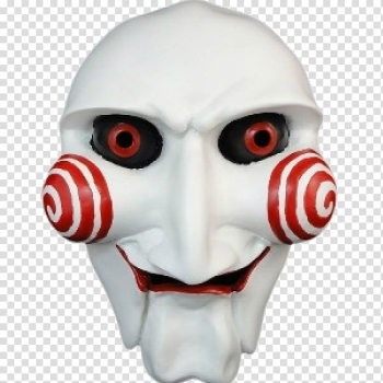 Mask YouTube Jigsaw Billy the Puppet, mask transparent background PNG clipart Mask YouTube Jigsaw Billy the Puppet, mask transparent background PNG clipart