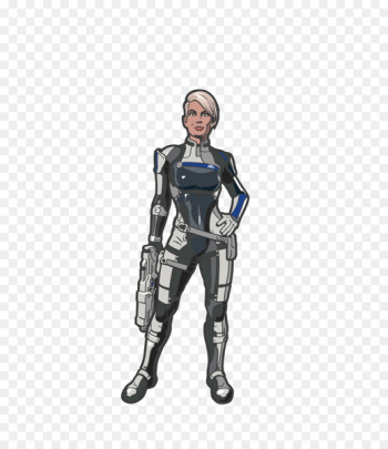 Mass Effect: Andromeda Zinc Alloy Color Electroplating - backer background 