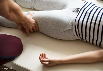 Massage therapy group training class | Free stock photo - 106683