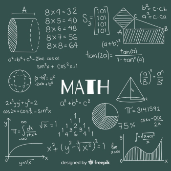 Math chalkboard background Math chalkboard background