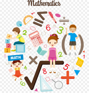 Mathematics Euclidean vector Formula Number - Vector kids interested in mathematics 