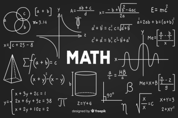 Maths chalkboard Maths chalkboard