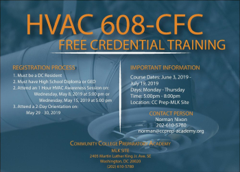 May 8 + 15 | CC Prep Info Sessions for HVAC Free Credential ...