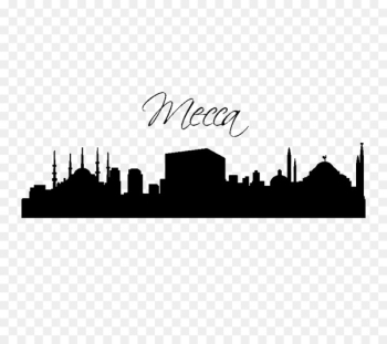 Mecca Sticker Wall decal Building - makkah Mecca Sticker Wall decal Building - makkah