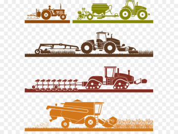 Mechanised agriculture Agricultural machinery Mechanization Combine Harvester - People farming 