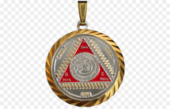 Medal Wealth Pentacle Esotericism Silver - medal 