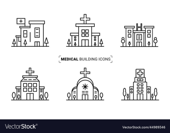 medical building icon medical building icon