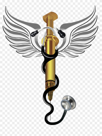 Medical Clipart Doctor Symbol - 5star With Wings Tattoo