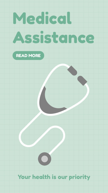 Medical social media story template, | Free PSD Template - rawpixel