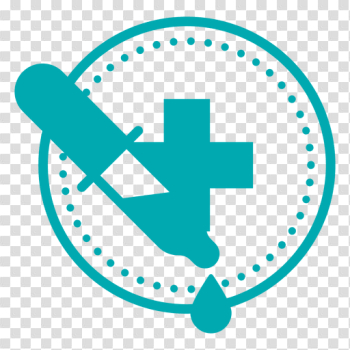 Medical symbol dropper cross - Transparent PNG & SVG vector