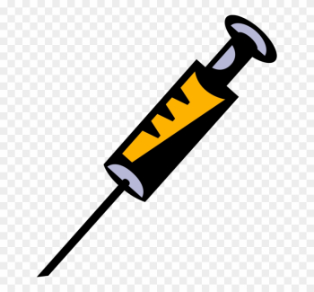 Medical Syringe Needle Vector Image Illustration Of - Hypodermic Needle