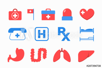 Medicine icon set Medicine icon set