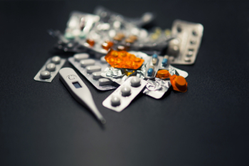 Medicines & thermometer Medicines & thermometer
