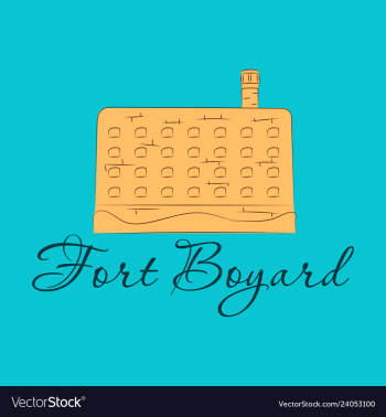 Medieval mediterranean fortress with towers icon vector image Medieval mediterranean fortress with towers icon vector image