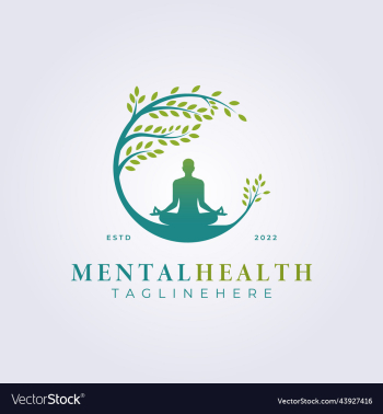 meditation mental health nature logo meditation mental health nature logo