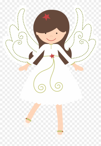 Medium Image - Angel Girl Clipart Png