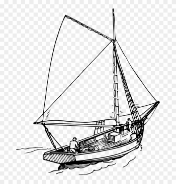 Medium Image - Drawing Sailboat With People Medium Image - Drawing Sailboat With People