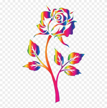 Medium Image - Rose Silhouette Png