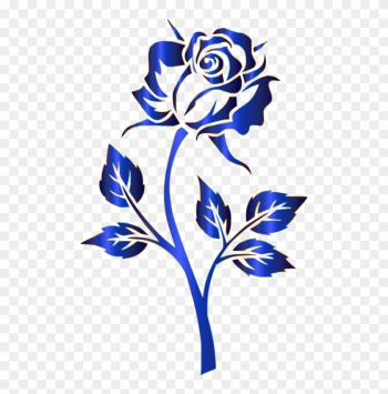 Medium Image - Rose Silhouette Png