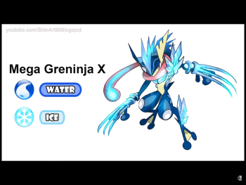 MEGA GRENINJA X! | Pokémon | Pokemon, New pokemon, Pokemon pictures
