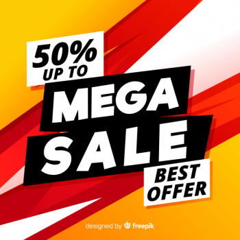 Mega Sale Background Mega Sale Background