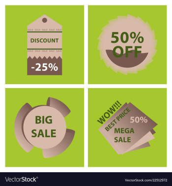 Mega sale with upto 50 discount offer creative vector image