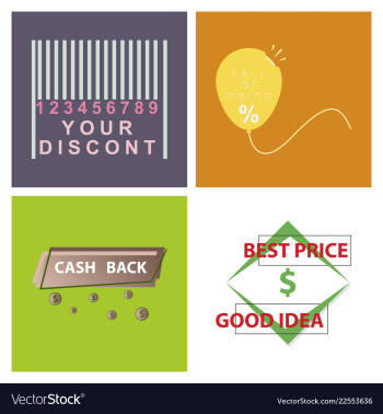 Mega sale with upto 50 discount offer creative vector image