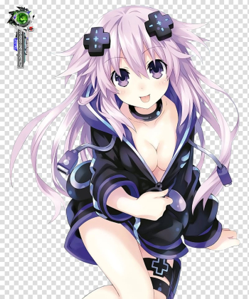 Megadimension Neptunia VII Hyperdimension Neptunia mk2 Hyperdevotion Noire: Goddess Black Heart Compile Heart Video game, others transparent background PNG clipart