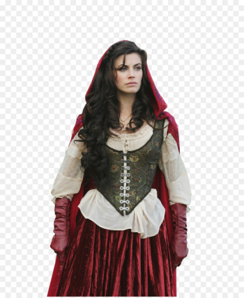 Meghan Ory Once Upon a Time Snow White Little Red Riding Hood Big Bad Wolf - STYLE 