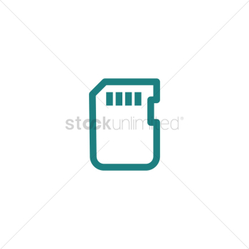 Memory card icon Memory card icon